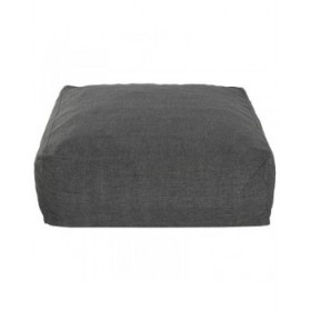 Puff Home ESPRIT Grigio 87 x 87 x 32 cm