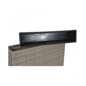 Vaso Home ESPRIT polipropilene Rattan 83 x 22 x 65 cm