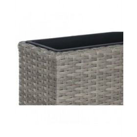 Vaso Home ESPRIT polipropilene Rattan 83 x 22 x 65 cm