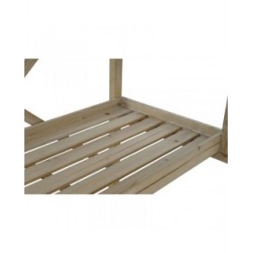 Scaffale Home ESPRIT Nero Lavagna Legno di abete 98 x 68 x 192 cm