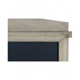 Scaffale Home ESPRIT Nero Lavagna Legno di abete 98 x 68 x 192 cm