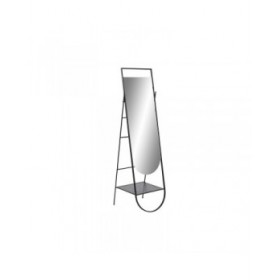 Specchio spogliatoio Home ESPRIT Nero 44,4 x 40 x 162 cm