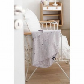 Coperta per Neonato Béaba Moon & Stars Grigio