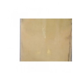 Vaso Home ESPRIT Giallo Corda Vetro Temperato 25 x 25 x 75 cm
