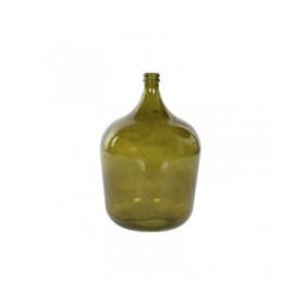 Vaso Home ESPRIT Verde Vetro Temperato 36 x 36 x 56 cm