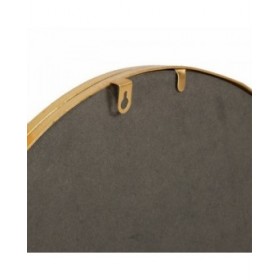 Specchio da parete Alexandra House Living Dorato 60 x 3 x 90 cm Geometrico