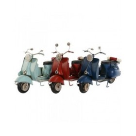 Statua Decorativa Home ESPRIT Moto 26,5 x 11 x 17 cm (3 Unità)