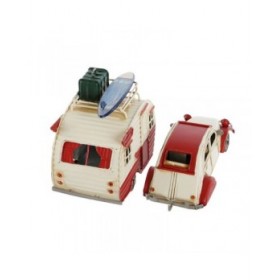 Statua Decorativa Home ESPRIT 32 x 8,5 x 13 cm (3 Unità)