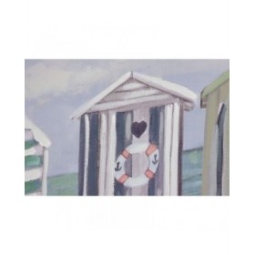 Quadro Home ESPRIT Spiaggia Mediterraneo 120 x 3 x 60 cm (2 Unità)