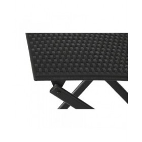 Mobili da giardino Home ESPRIT Nero 58 x 58 x 71,5 cm