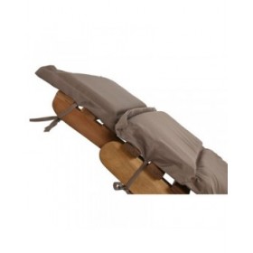 Lettino Home ESPRIT Marrone Beige 191 x 54 x 61 cm