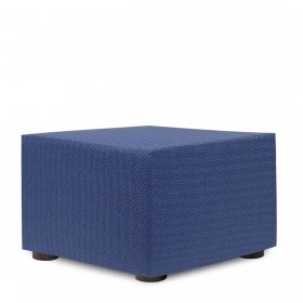 Cover per puff Eysa JAZ Azzurro 100 x 65 x 100 cm