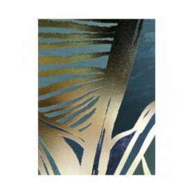 Set di 3 quadri Home ESPRIT Palme Tropicale 180 x 4 x 120 cm (3 Pezzi)