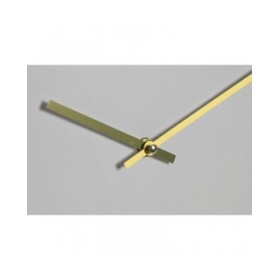 Orologio da Parete Home ESPRIT Bianco Dorato PVC 30 x 4 x 30 cm (2 Unità)