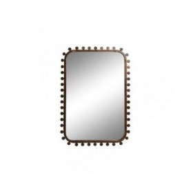 Specchio da parete Home ESPRIT Nero Dorato Neoclassico 44 x 2,5 x 64 cm