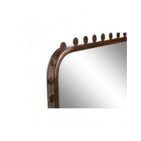 Specchio da parete Home ESPRIT Nero Dorato Neoclassico 44 x 2,5 x 64 cm