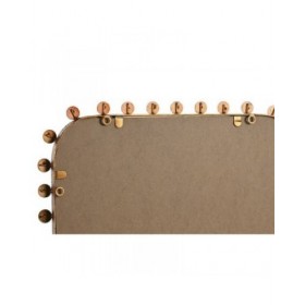 Specchio da parete Home ESPRIT Nero Dorato Neoclassico 44 x 2,5 x 64 cm