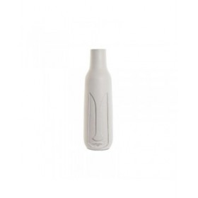 Vaso Home ESPRIT Bianco Legno di mango Moderno Viso 15 x 15 x 45 cm