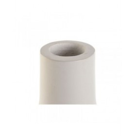 Vaso Home ESPRIT Bianco Legno di mango Moderno Viso 15 x 15 x 45 cm