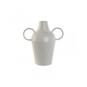Vaso Home ESPRIT Bianco Metallo 33,5 x 20 x 36 cm