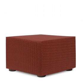 Cover per puff Eysa JAZ Rosso Scuro 100 x 65 x 100 cm