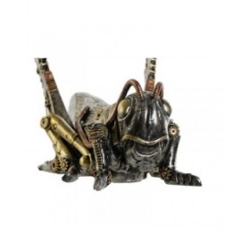 Statua Decorativa Home ESPRIT Grigio Multicolore 24 x 13 x 13 cm