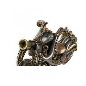 Statua Decorativa Home ESPRIT Grigio Multicolore Moto 30 x 11 x 14 cm