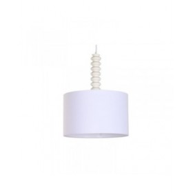 Lampadario Home ESPRIT Bianco Ferro 40 x 40 x 50 cm