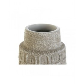 Vaso Home ESPRIT Bianco Resina 18 x 18 x 52 cm