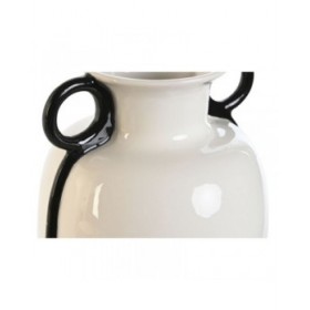 Vaso Home ESPRIT Bicolore Ceramica Moderno 16 x 15 x 26 cm