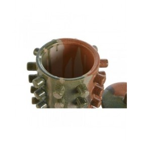 Vaso Home ESPRIT Gres Moderno 16 x 16 x 19 cm