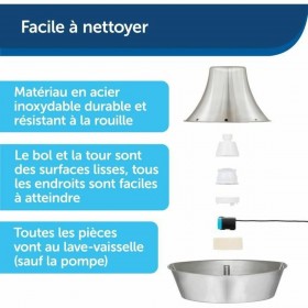 Ciotola per cani PetSafe Argentato Acciaio inossidabile 1,8 L