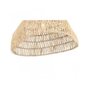 Lampadario Home ESPRIT Marrone Chiaro Metallo Corda 53 x 42 x 32 cm
