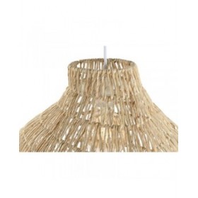 Lampadario Home ESPRIT Marrone Chiaro Metallo Corda 53 x 42 x 32 cm
