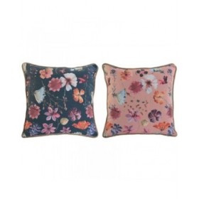 Cuscino Home ESPRIT Romantico 45 x 5 x 45 cm (2 Unità)