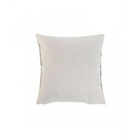 Cuscino Home ESPRIT Nero Naturale 42 x 15 x 42 cm