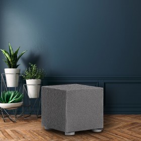 Cover per puff Eysa ROC Grigio scuro 65 x 65 x 65 cm