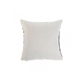 Cuscino Home ESPRIT Bianco Nero Palma 42 x 15 x 42 cm