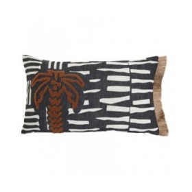 Cuscino Home ESPRIT Tropicale Palma 50 x 15 x 30 cm