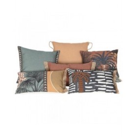 Cuscino Home ESPRIT Tropicale Palma 50 x 15 x 30 cm