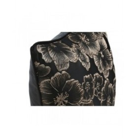 Cuscino Home ESPRIT Nero Dorato 45 x 15 x 45 cm