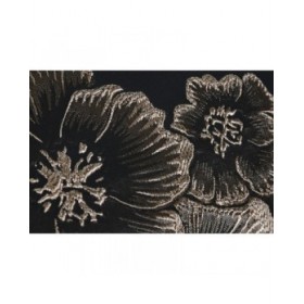 Cuscino Home ESPRIT Nero Dorato 45 x 15 x 45 cm