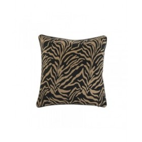 Cuscino Home ESPRIT Nero Dorato 45 x 15 x 45 cm