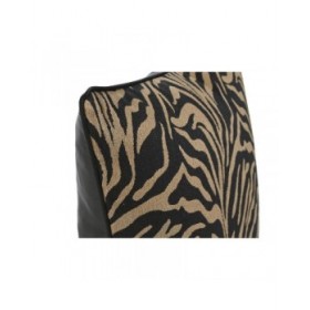 Cuscino Home ESPRIT Nero Dorato 45 x 15 x 45 cm