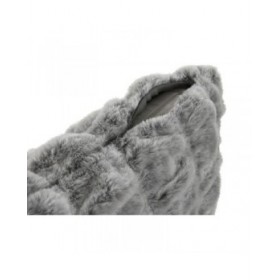 Cuscino Home ESPRIT Grigio chiaro 45 x 15 x 45 cm