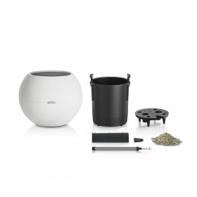 Vaso Lechuza Bianco polipropilene