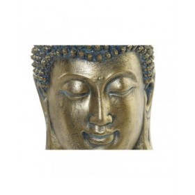 Statua Decorativa Home ESPRIT Dorato Buddha Orientale 16 x 15,5 x 28 cm