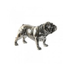Statua Decorativa Home ESPRIT Argentato Cane Loft 28,5 x 11 x 16 cm