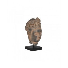Statua Decorativa Home ESPRIT Marrone Nero Buddha Orientale 15 x 18 x 38 cm