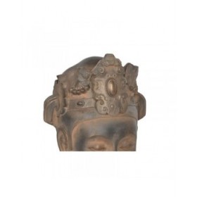Statua Decorativa Home ESPRIT Marrone Nero Buddha Orientale 15 x 18 x 38 cm